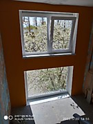 Установка ПВХ оконных систем в МОП МКД, Ленинградская обрасть, Форносово, 2024 год